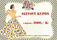 Obrázek zboží: Slevový kupón na nákup v hodnotě 2000,- Kč